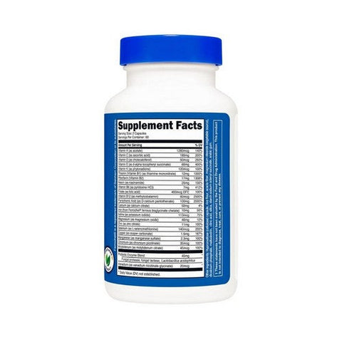 Nutricost, Multivitamin Probiotics Plus 22 Vitamins And Minerals, 120 Count Nutricost