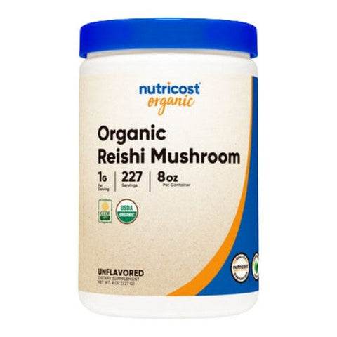 Nutricost, Reishi Mushroom Powder Organic, 8 Oz Nutricost