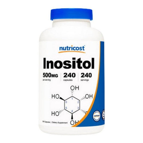 Nutricost, Inositol Capsules, 500 Mg, 240 Count Nutricost