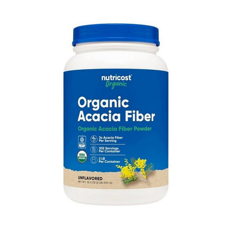 Nutricost, Organic Acacia Fibre Powder Unflavoured, 2 Lbs Nutricost