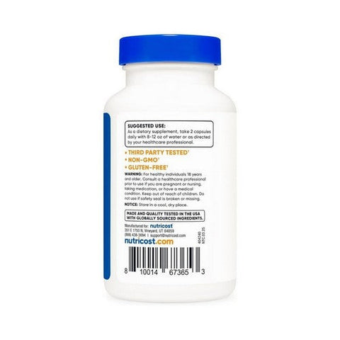 Nutricost, Magnesium Orotate, 1000 Mg, 120 Caps Nutricost