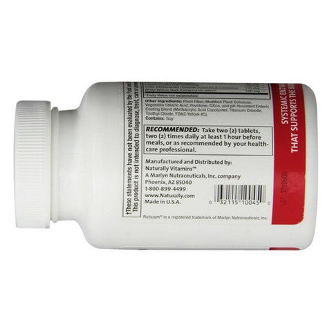 Naturally Vitamins, Rutozym, 120 Tabs Naturally Vitamins