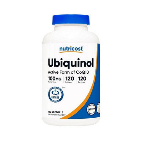 Nutricost, Ubiquinol Softgels, 100 Mg, 120 Count Nutricost