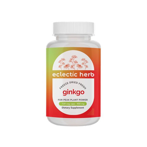 Eclectic Herb, Ginkgo, 500 Mg, 120 Caps Eclectic Herb