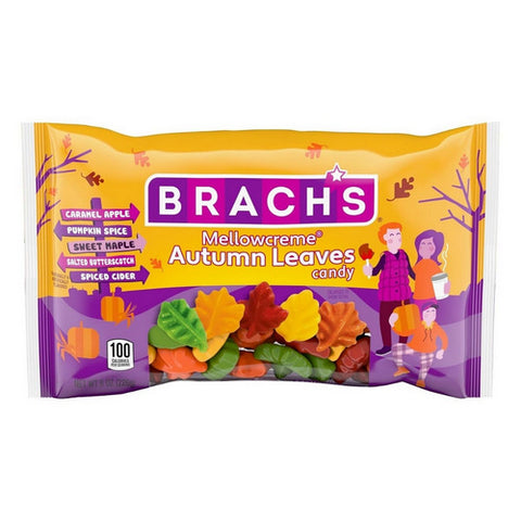 Mellowcreme Autumn Leaves Candy Halloween Candy 8 Oz (Case Of 12) by Brach's