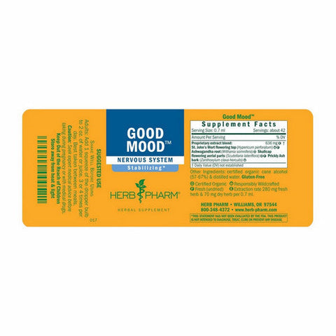Herb Pharm, Good Mood, 4 Oz Herb Pharm