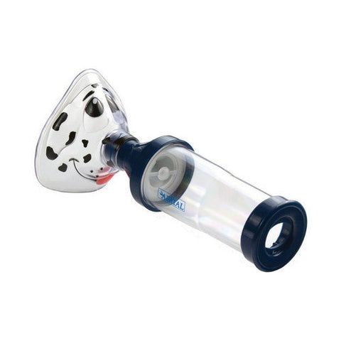 Drive Medical, Airial Holding Chamber For Meter Dose Inhalers With Spotz Pediatric Mask, 1 Count Drive Medical