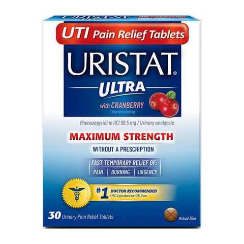 Ultra Uti Pain Relief Tabs 30 Count by Uristat