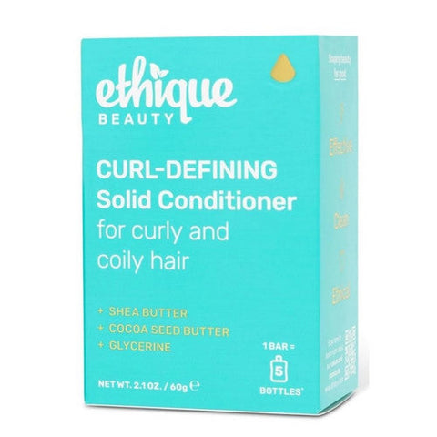 Ethique, Curl Defining Solid Conditioner Bar For Curly And Coily Hair, 2.1 Oz Ethique