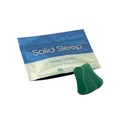 Solid Sleep, Nasal Strips, 30 Packets Solid Sleep