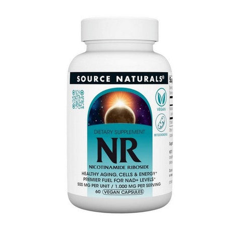 Source Naturals, Nictotinamide Riboside, 500 Mg, 60 Veg Caps Source Naturals