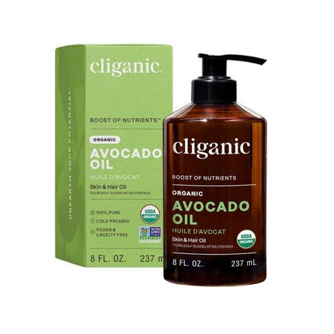 Cliganic, Organic Avocado Oil, 8 Oz Cliganic