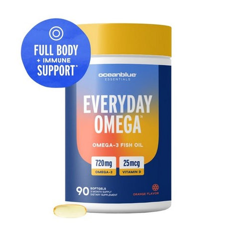 Oceanblue, Everyday Omega Orange, 90 Softgels Oceanblue