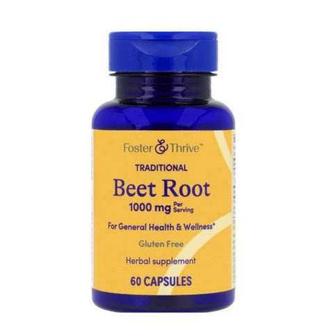 Foster And Thrive, Beet Root, 1000 Mg, 60 Caps