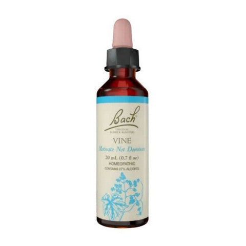 Bach, Original Flower Remedy Dropper Vine Flower Essence, 20 ML Bach