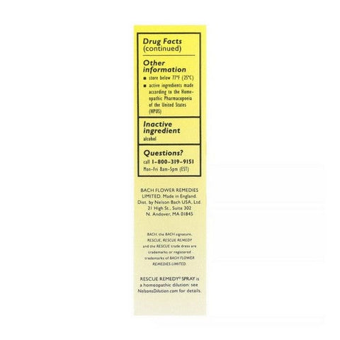 Bach, Rescue Remedy Spray Original, 0.7 Oz Bach