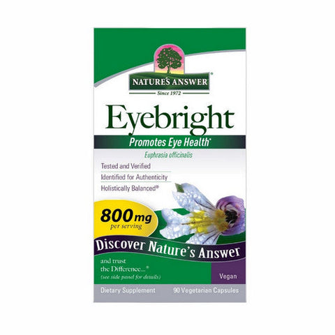 Nature's Answer, Eyebright Herb, 90 Veg Caps Nature's Answer