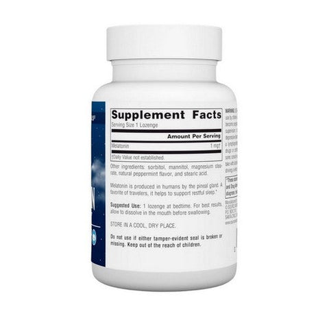 Source Naturals, Melatonin, 2.5 mg, Sublingual Peppermint 200 Tabs Source Naturals