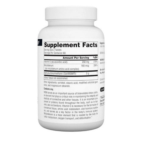 Source Naturals, MSM, 1000 MG, 120 Tabs Source Naturals