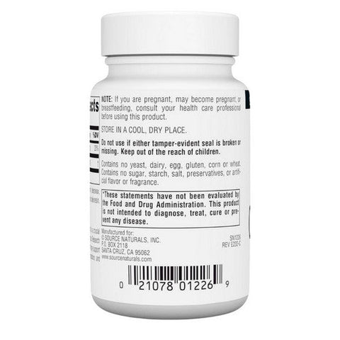 Source Naturals, Coenzyme Q10, 100 mg, 60 Softgel Source Naturals