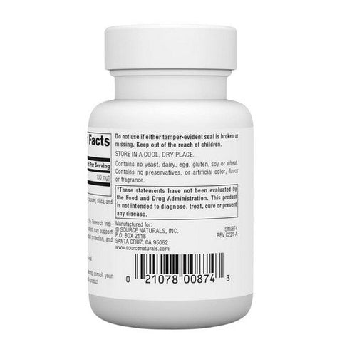 Source Naturals, Coenzyme Q10, 100 mg, 30 Caps Source Naturals
