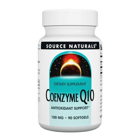 Source Naturals, Coenzyme Q10, 100 mg, 90 Softgel Source Naturals