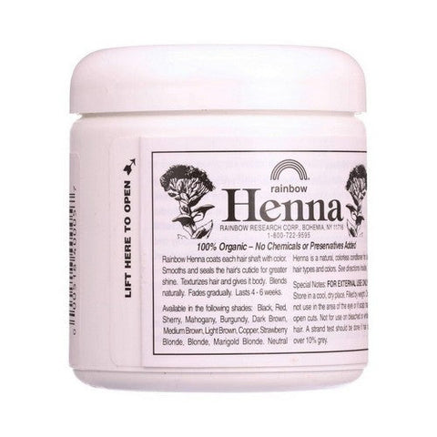 Rainbow Research, Henna Hair Color And Conditioner Copper Red Copper, 4 Oz Rainbow Research