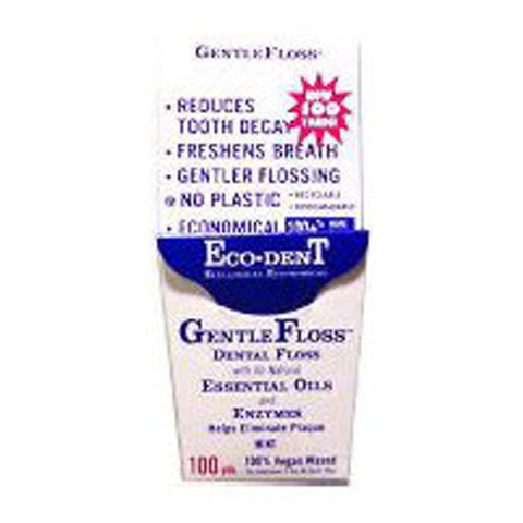 Eco-Dent, Gentle Floss, Case Of 6/100 Yds Eco-Dent