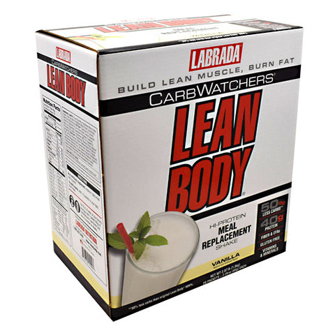 LABRADA NUTRITION, Lab Lean Body Lo Carb Vanilla, 20 CT LABRADA NUTRITION