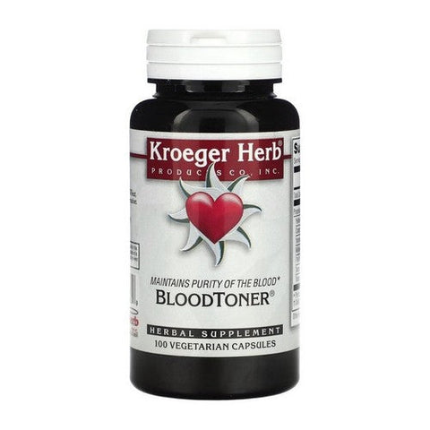 Kroeger Herb, Blood Toner, 100 Cap Kroeger Herb