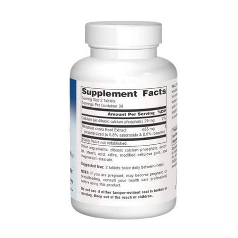 Planetary Herbals, Full Spectrum Rhodiola Rosea Extract, 60 Tabs Planetary Herbals