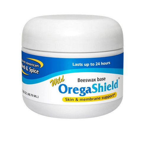 North American Herb & Spice, Beeswax Base OregaShield Skin And Membrane Support, 1.65 Oz North American Herb & Spice