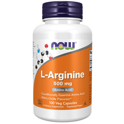 Now Foods, L-Arginine, 500 mg, 100 Caps Now Foods