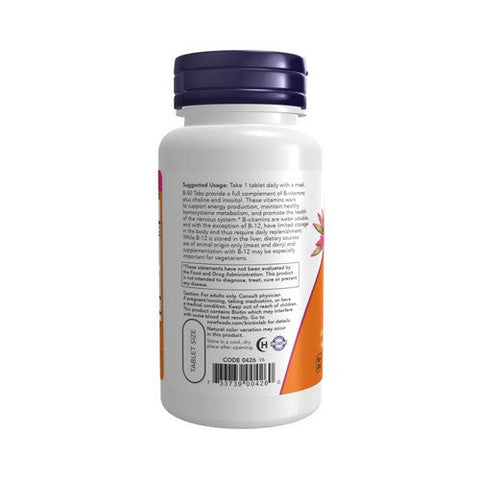Now Foods, Vitamin B-50, 100 Tabs Now Foods