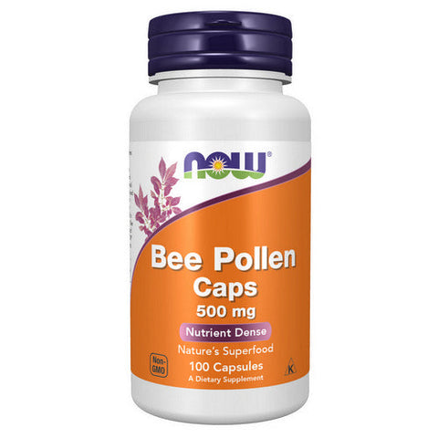 Now Foods, Bee Pollen, 500 mg, 100 Caps Now Foods