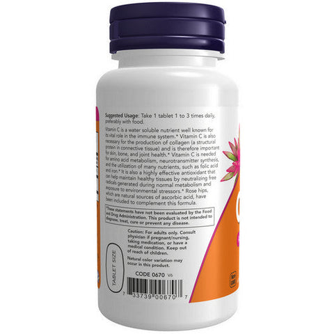 Now Foods, Vitamin C-500, 100 Tabs Now Foods