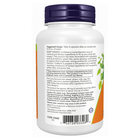 Now Foods, Energy, 90 Veg Caps Now Foods