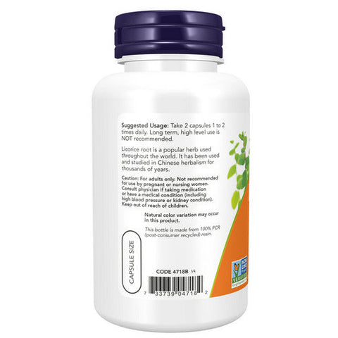 Now Foods, Licorice Root, 450 mg, 100 Caps Now Foods