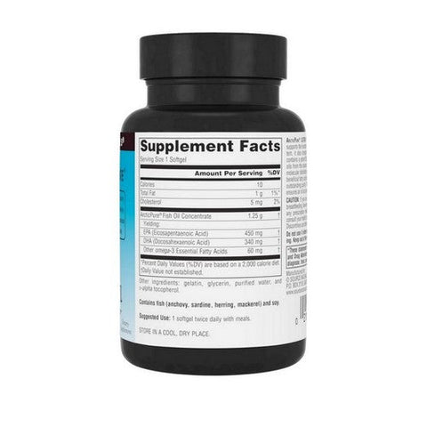 Source Naturals, Arcticpure Ultra Potency Omega-3 Fish Oil, 850 Mg, 30 Softgels Source Naturals