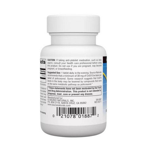 Source Naturals, Policosanol, 20 mg, 60 Tabs Source Naturals