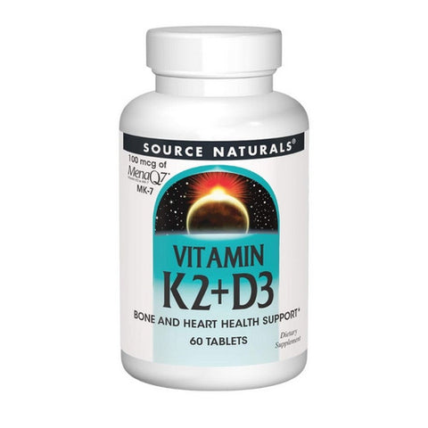 Source Naturals, Vitamin K2, 60 Tabs Source Naturals