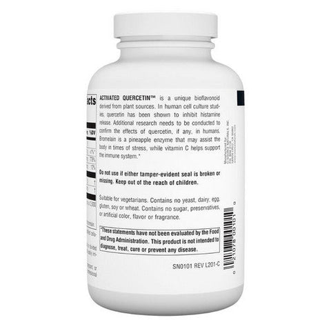 Source Naturals, Activated Quercetin, 200 Tabs Source Naturals