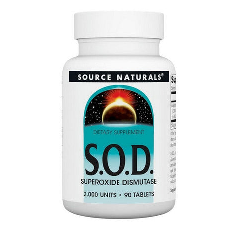 Source Naturals, Sod 2000 Units, 90 Tabs Source Naturals