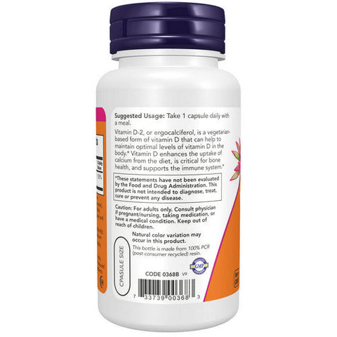 Now Foods, Vitamin D, 1000 IU, 120 Veg Caps Now Foods