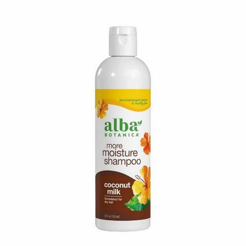 Alba Botanica, Hair Wash, Coconut Milk 12 OZ Alba Botanica