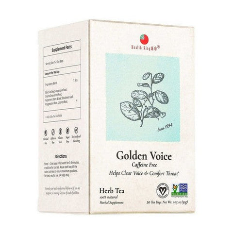 Health King, Tea Golden Voice, 20 BAG Health King