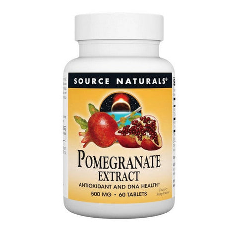 Source Naturals, Pomegranate Extract, 500mg, 60 tabs Source Naturals