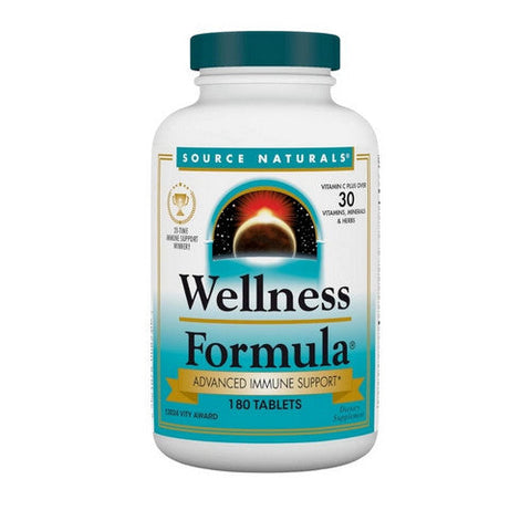 Source Naturals, Wellness Formula, Bio-Aligned, 180 Tabs Source Naturals