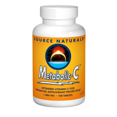 Source Naturals, Metabolic C, 1000mg, 100 Tabs Source Naturals