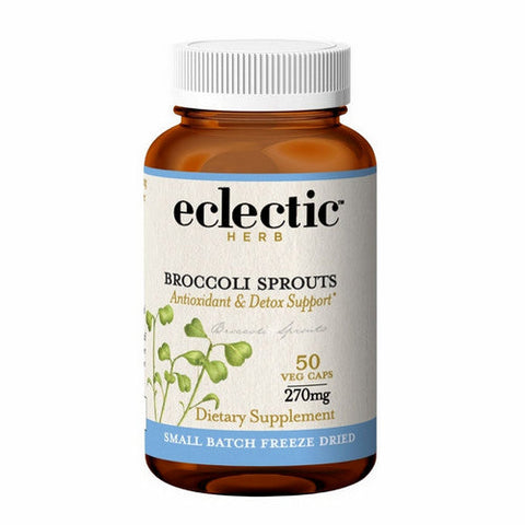 Eclectic Herb, Broccoli Sprouts, 270 mg, 50 Veg Caps Eclectic Herb